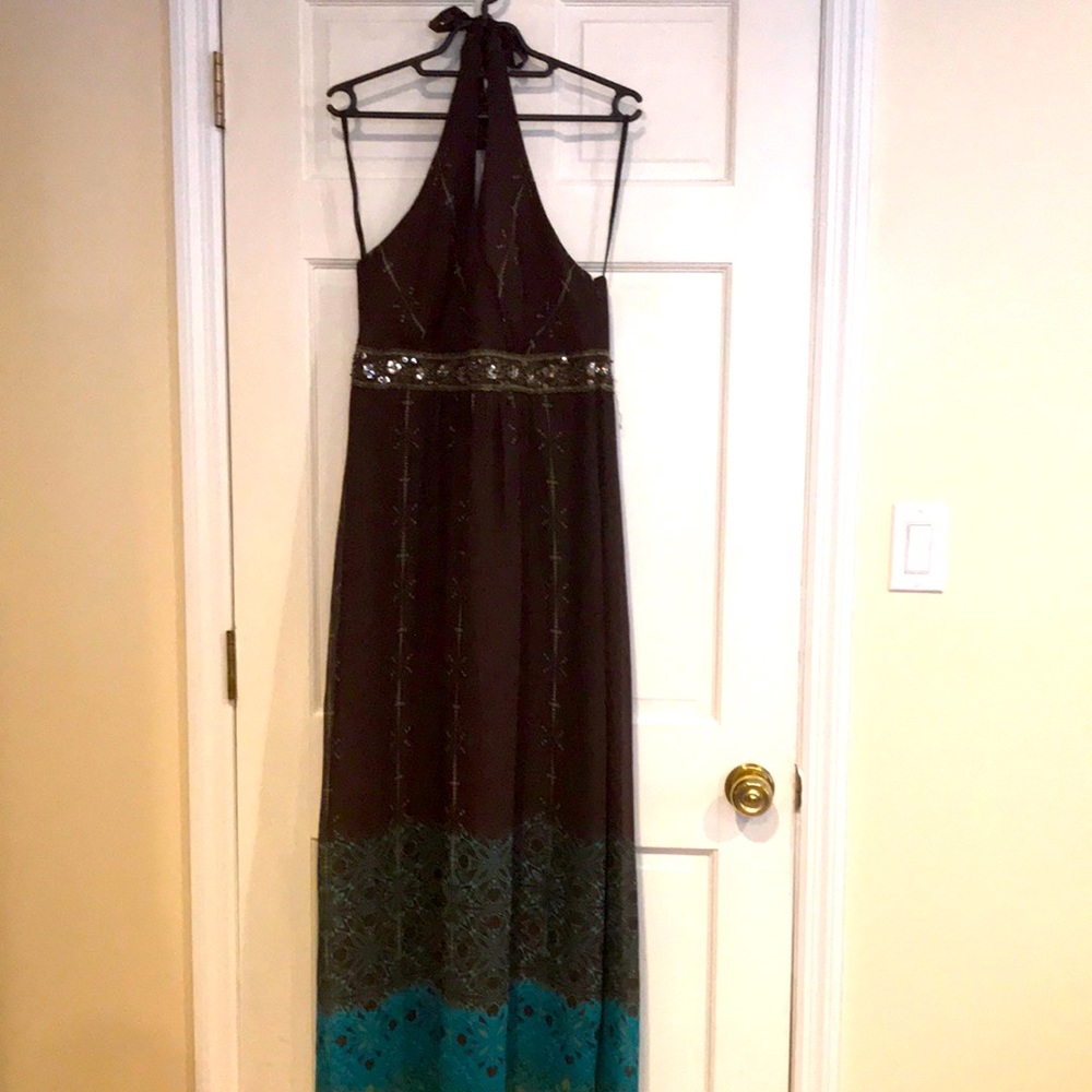 Maxi Halter Dress